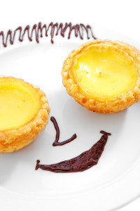 smiley plate of food