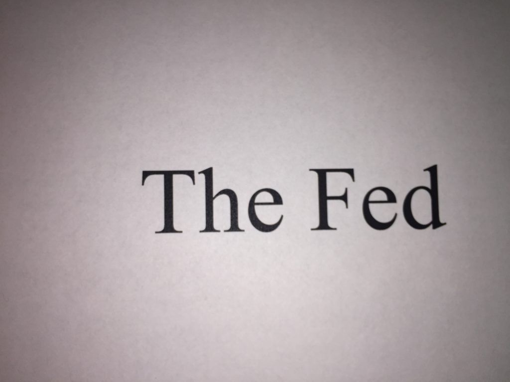 graphic words "The Fed"