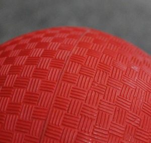 Close-up of dodgeball symbolizing financial planning lessons for everyday investors