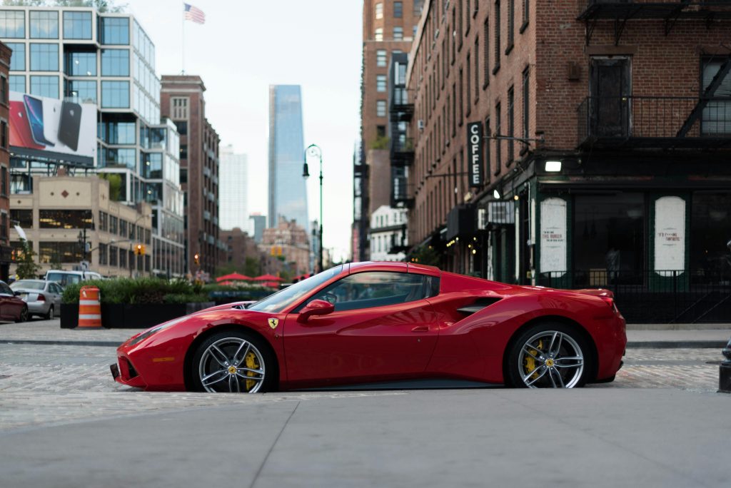 Red Ferrari