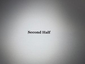 Second Half
